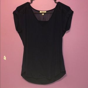 Navy blue top